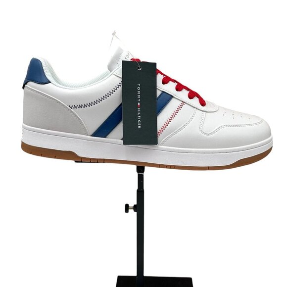 Tommy Hilfiger Tilyas Men's Athletic Casual Shoes Size 11.5 White Multi Sneakers - Picture 12 of 13